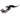 The JW Cataction Black And White Bird Toy by Jw, perfect for feline fun, features a grey, textured body with a small black eye and beak. It has long, soft black feathers for a tail and a striped patch on its side resembling a wing.