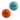 The Chuckit! Fetch Ball Dog Toys are textured rubber balls in orange and blue, each featuring the Chuckit brand. With indented grooves for grip and a high bounce, theyre designed for dogs and compatible with Chuckit Launchers for endless fun.