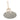 The Petmate Classic Litter Scoop by Petmate, crafted from durable plastic with antimicrobial protection, is a beige scoop partially buried in gray cat litter against a white background. Its slotted design ensures efficient sifting.