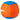 The Chuckit! Big Air Fetch & Herding Ball Dog Toy features large, soft orange and blue panels with the Chuckit logo, ideal for Treibball games and active play sessions with your dog.