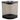 The Vittles Vault Little Vittles Storage Container is a translucent smoke-colored, rectangular pen holder with a black base and top. Inspired by Gamma Seal Technology, the top has three compartments for organizing pens or pencils efficiently.